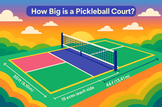 How Big is a Pickleball Court