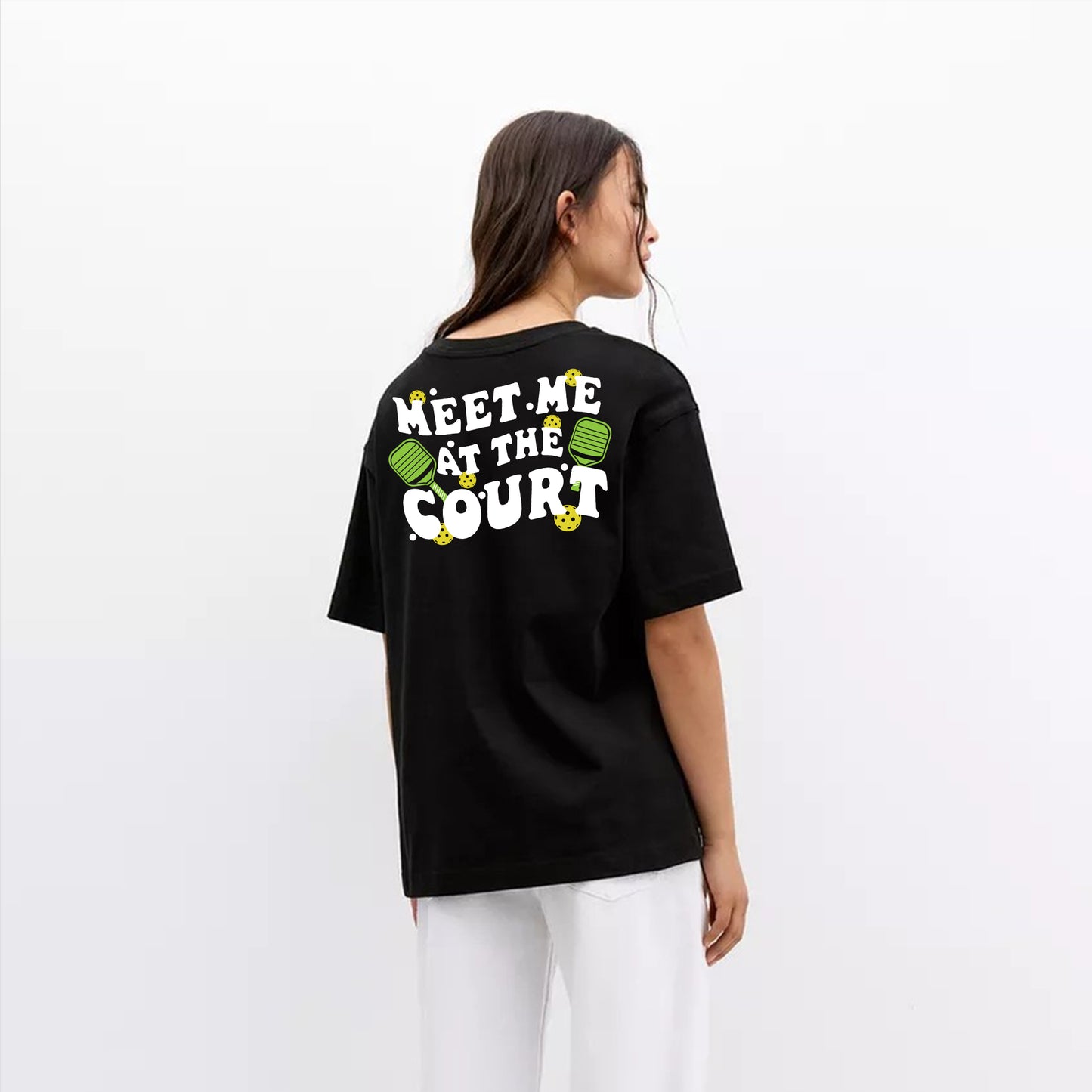 At the Court - Oversized Tee (Unisex)