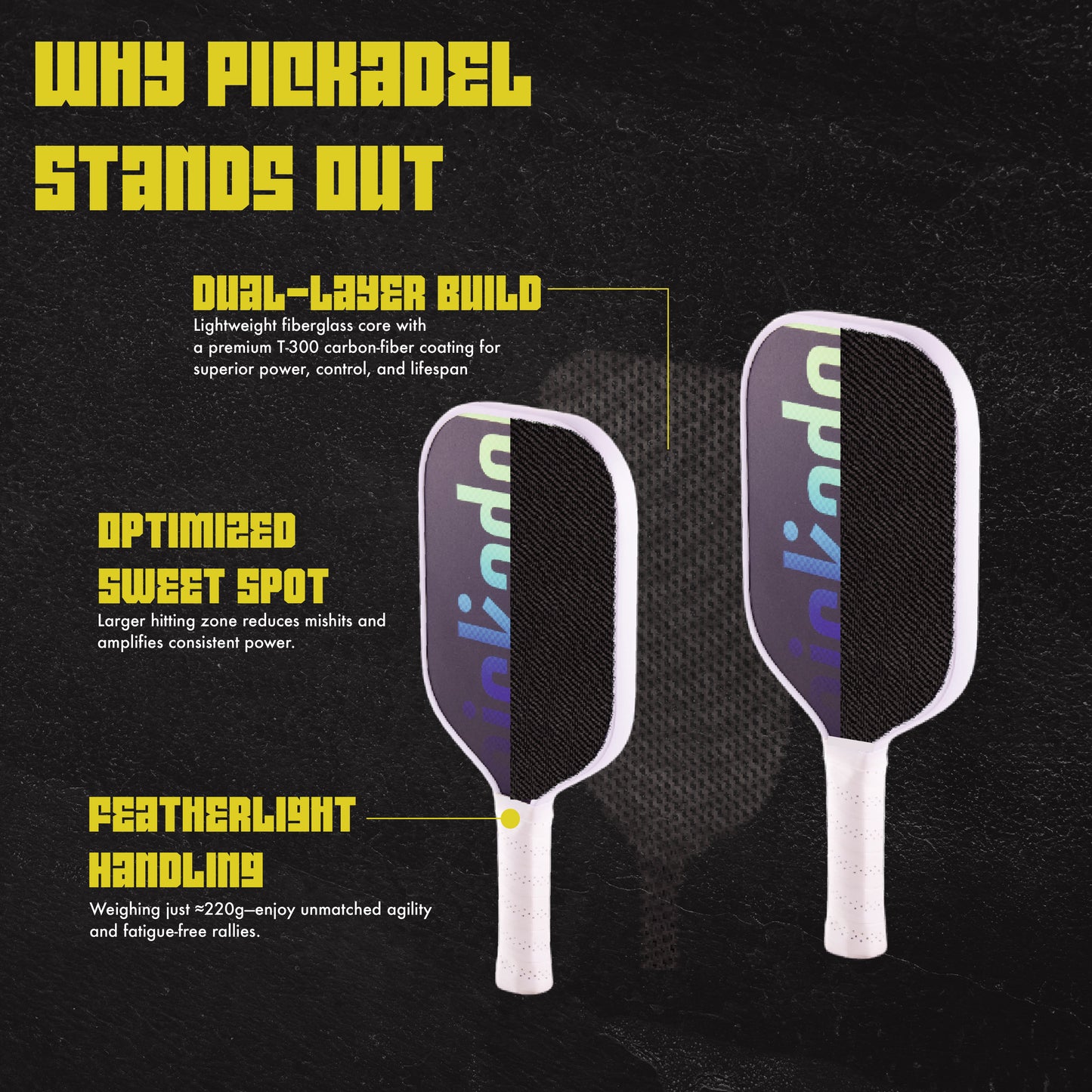 RALLY - Fibreglass with T300 Carbon Paddle