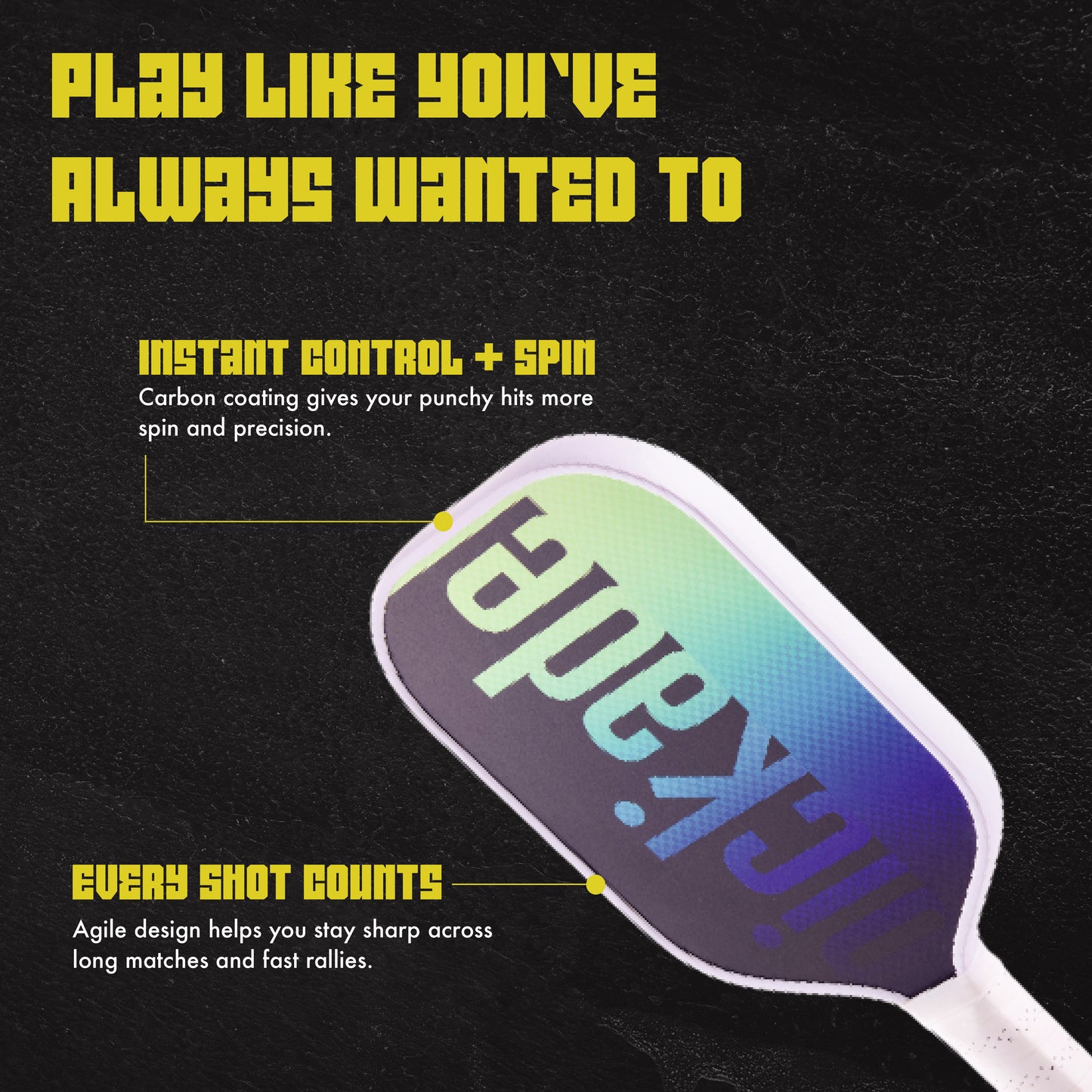 RALLY - Fibreglass with T300 Carbon Paddle