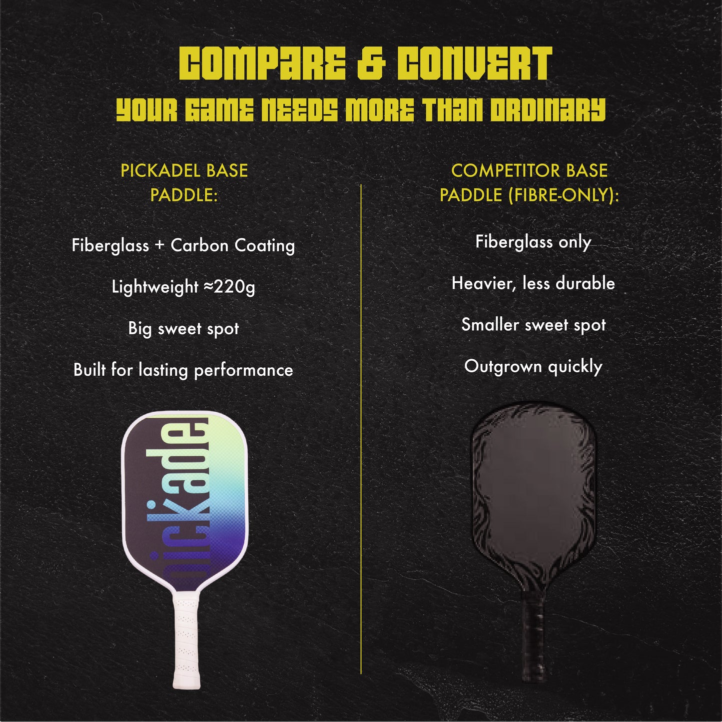 RALLY - Fibreglass with T300 Carbon Paddle