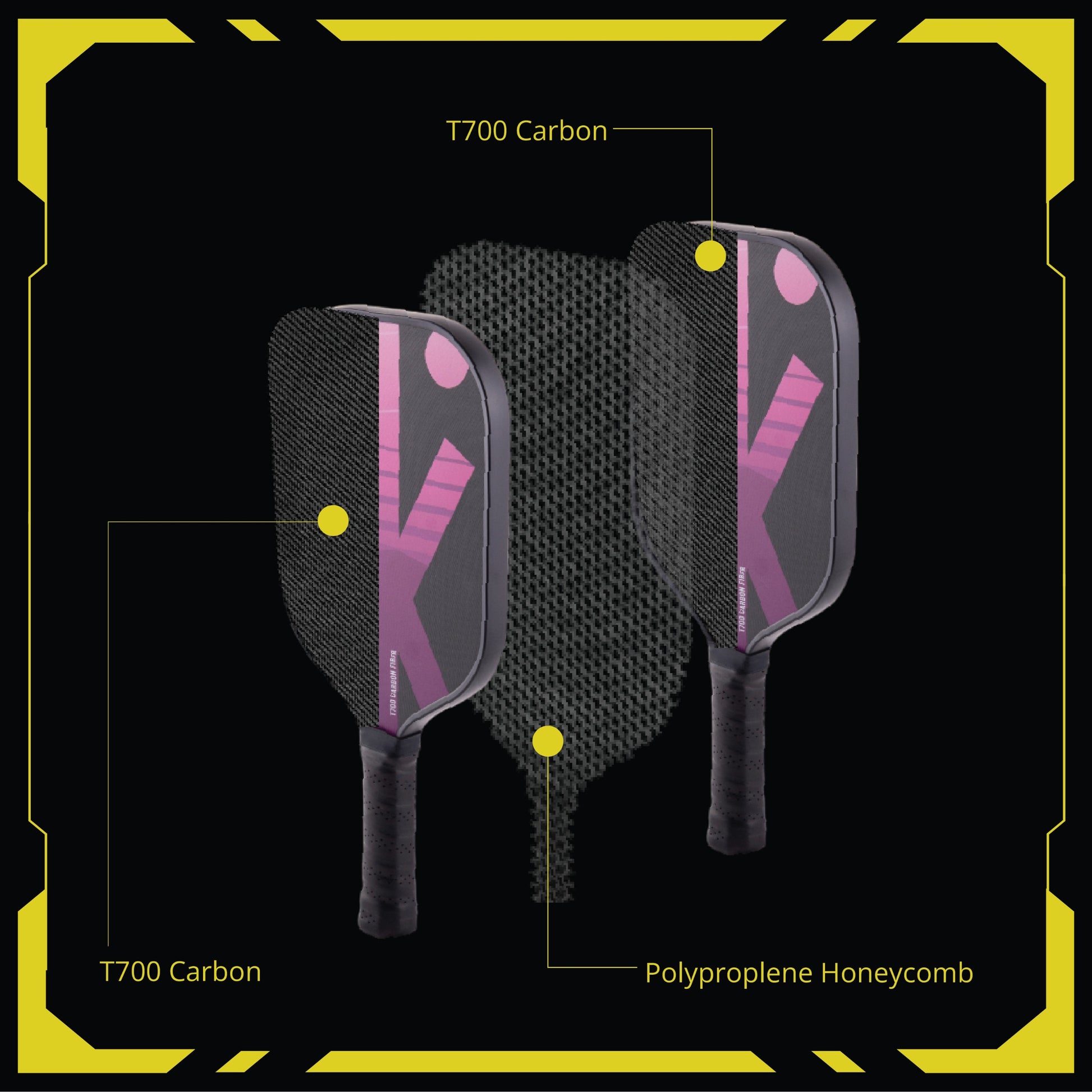 carbon fiber pickleball paddles